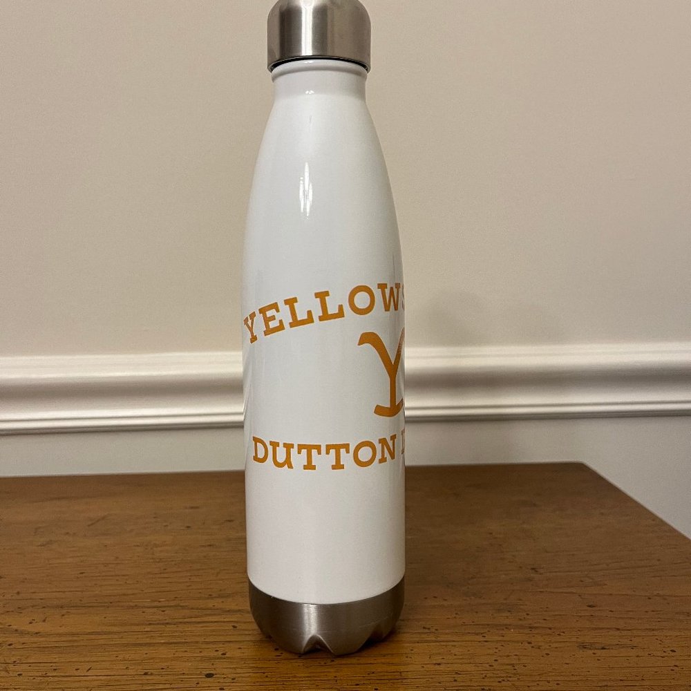 Yellowstone Dutton Ranch Logo Stainless Steel Water Bottle